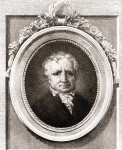 Portrait de Jean Honoré Fragonard, peintre français (1732 - 1806)