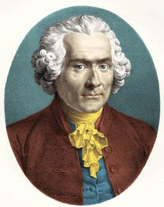 Portrait de Jean-Jacques Rousseau (1712-1778). - Unknown artist