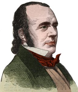 Portrait de Jean Louis Rodolphe Agassiz (1807-1873), naturaliste américain