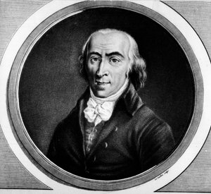 Portrait de Jean Marie Roland de la Platière (1734-1793), ministre français. Gravure dans « Collection complète des tableaux historiques de la Révolution française, en trois volumes. » 1804. - Unknown artist