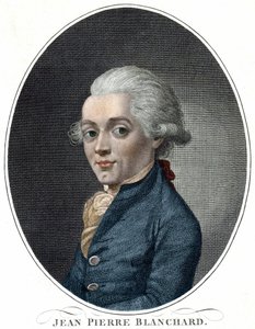 Portrait de Jean Pierre Blanchard (1709-1853), aéronaute français - Unknown artist
