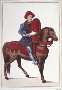 Portrait de Jean Poton, Seigneur de Xaintrailles, ou de Saintrailles Maréchal de France (c. 1400 à 1461) Il était l
