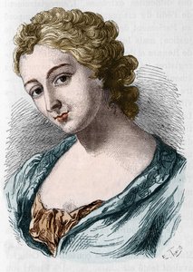Portrait de Jeanne Agnès Berthelot de Plémeont dite Madame la Marquise de Prue (1698-1727). - Unknown artist