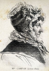 Portrait de Jeanne Louise Henriette Genest, Madame Campan (1752 - 1822), éducatrice française - dans « Les Contemporains », n.d. fin 19e siècle - Unknown artist