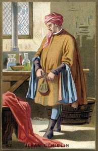 Portrait de Jehan Gobelin, teinturier du 15ème siècle