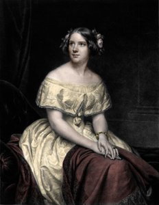Portrait de Jenny Lind (1820-1887), chanteuse suédoise