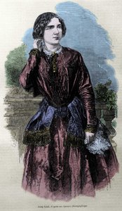 Portrait de Jenny Lind, chanteuse suédoise - Unknown artist