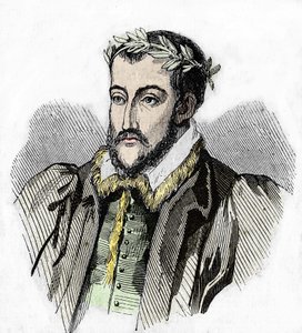 Portrait de Joachim du Bellay. Poète français (Château du Liré, Maine-et-Loire)