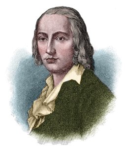 Portrait de Johann Christian Friedrich Hölderlin (1770-1843), poète et penseur romantique allemand