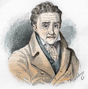 Portrait de Johann Heinrich Pestalozzi (1746 - 1827), pédagogue et éducateur suisse.