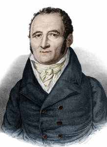 Portrait de Johann Peter Hebel (1760-1826), écrivain allemand.