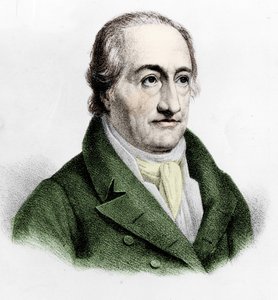 Portrait de Johann Wolfgang Von Goethe (1749 - 1832) - Unknown artist