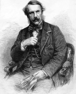 Portrait de John Laird Mair Lawrence. Administrateur britannique (1811 à 1879). Gouverneur de l