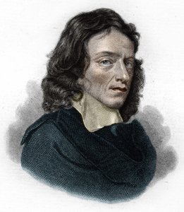 Portrait de John Milton, poète et essayiste anglais (1608 - 1674)