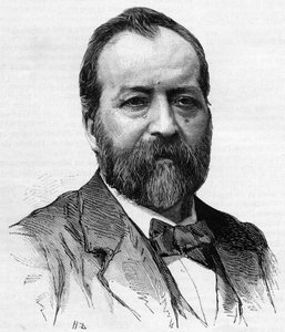 Portrait de Jules Castagnary (1830-1888), avocat, journaliste et homme politique français. - Unknown artist