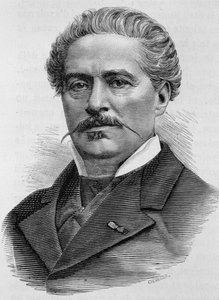 Portrait de Jules Ducatel. Gravure du XIXe siècle. - Unknown artist