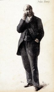 Portrait de Jules Ferry, vers 1880 - Unknown artist
