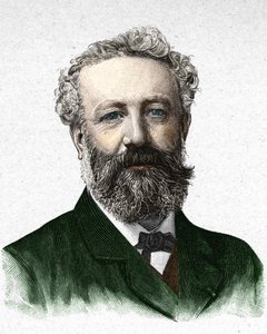 Portrait de Jules Verne, écrivain français (1828-1905) - Unknown artist