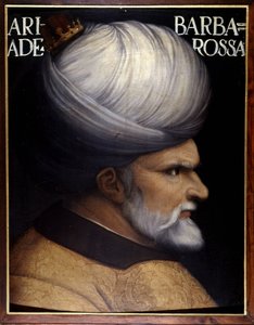 Portrait de Khayr Al-Din Barberousse (1476 -1546), fondateur avec son frère de la Régence d