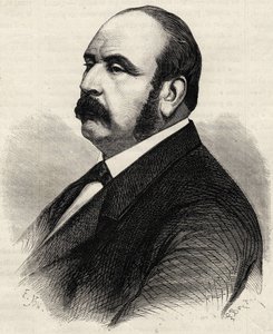 Portrait de Ledru Rollin (Ledru-Rollin) (1807-1874), homme politique français. Gravure du 19ème siècle. - Unknown artist