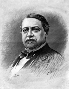 Portrait de Léon Say (1826-1896), homme politique et économiste français - Unknown artist