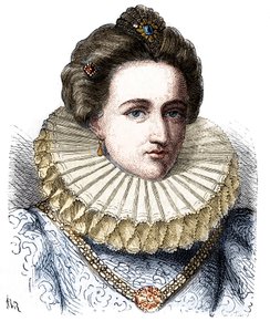 Portrait de Leonora Dori (ou Dosi) dite Galigaï, maréchale d