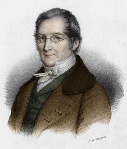 Portrait de Louis-Joseph Gay-Lussac (1778-1850), physicien et chimiste français. Gravure du 19e siècle - Unknown artist