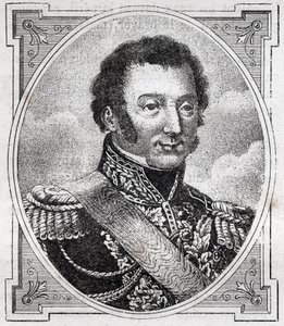 Portrait de Louis Auguste Victor de Ghaisne de Bourmont (1773-1846), maréchal de France