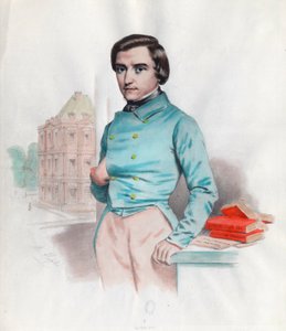 Portrait de Louis Blanc (1811-1882), homme politique et historien français. Gravure du 19e siècle - Unknown artist