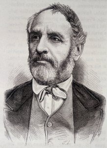 Portrait de Louis Charles Delescluze, journaliste et homme politique français (1809-1871) - Unknown artist