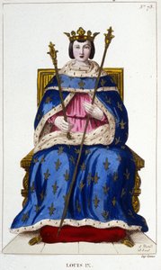 Portrait de Louis IX ou Saint Louis (1214 - 1270) - Unknown artist