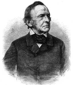 Portrait de Louis Ier (1786-1868) roi de Bavière de 1825 à 1848. Gravure dans "L
