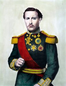 Portrait de Louis Ier de Portugal (1838-1889) Roi du Portugal (gravure)