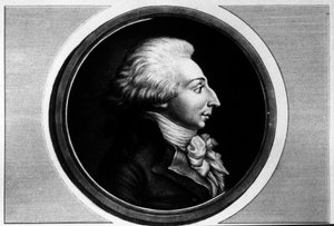 Portrait de Louis Michel Lepeletier, Marquis de Saint-Fargeau, député de la Convention (1760-1793). Gravure dans « Collection complète des tableaux historiques de la Révolution française, en trois volumes. » 1804. - Unknown artist