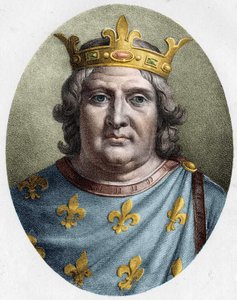 Portrait de Louis VI le Gros (1081 - 1137), roi de France