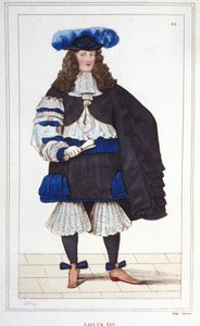 Portrait de Louis XIV (1638 - 1715), Roi de France. - Unknown artist