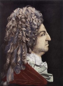 Portrait de Louis XIV - médaillon en cire, chambre du Roi, Palais de Versailles - Unknown artist
