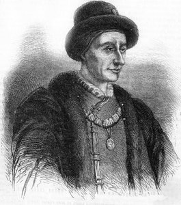 Portrait de Louis XI (1423-1483), roi de France. - Unknown artist