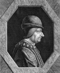 Portrait de Louis XI (1423-1483), roi de France. - Unknown artist