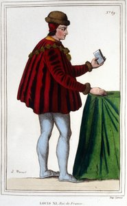 Portrait de Louis XI (1423 - 1483), roi de France - Unknown artist
