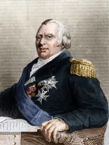Portrait de Louis XVIII (1755 - 1824), roi de France - Unknown artist