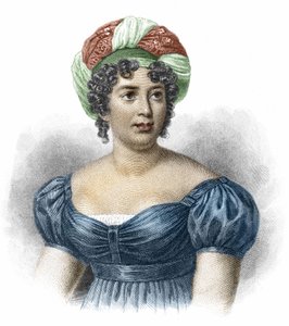 Portrait de Madame de Staël (1766-1817), femme de lettres