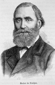 Portrait de Madier de Montjau, parlementaire français du XIXe siècle - Unknown artist