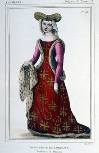 Portrait de Marguerite de Lorraine-Vaudémont, Duchesse d