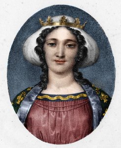 Portrait de Marguerite de Provence (1221 - 1295), reine de France - Unknown artist
