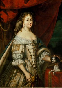 Portrait de Maria Giovanna Battista di Savoia Nemours (Marie Jeanne Baptiste de Savoie-Nemours) (1644-1724), épouse de Carlo Emanuele II (1634-1675). Peinture anonyme. 17ème siècle Turin, palais royal - Unknown artist