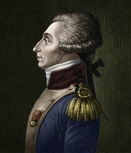 Portrait de Marie Joseph Gilbert Motier, Marquis de Lafayette (1757-1834), aristocrate et militaire français. - Unknown artist