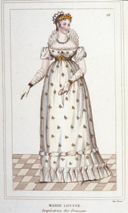 Portrait de Marie Louise de Habsbourg Lorraine. Impératrice des Français (Vienne