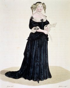 Portrait de Marie de Rabutin-Chantal, Marquise de Sévigné, dite Madame de Sévigné (1626-1696)