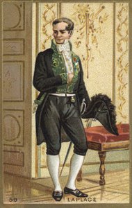 Portrait du Marquis Pierre Simon de Laplace (1749-1827), astronome, mathématicien et physicien français